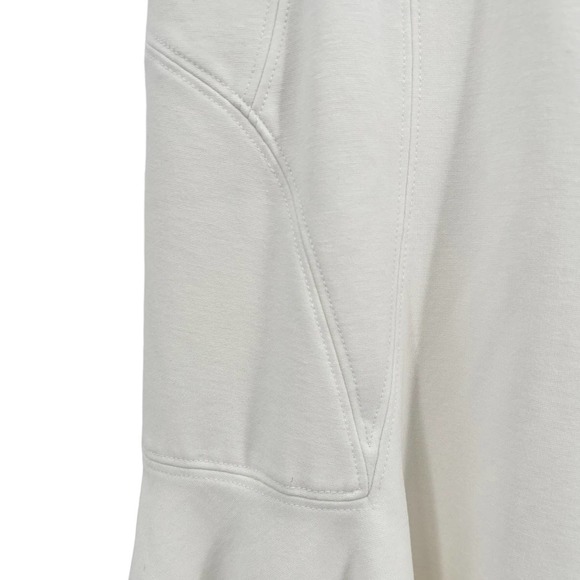 Diane von Furstenberg‎ Jaelyn Flare-Hem Sleeveless Ponte Knit White Dress Size 6 - Picture 8 of 15
